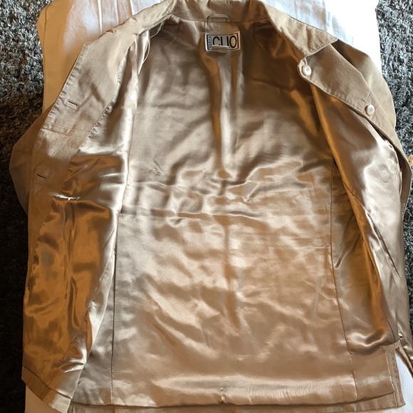 Women’s Clio Tan Suede Jacket - Picture 7 of 8